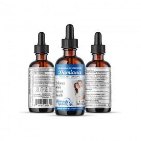 DAMIANA VITALITY HOMEOPATHIC DROPS - SUPPORTS ENERGY LIBIDO AND VITALITY