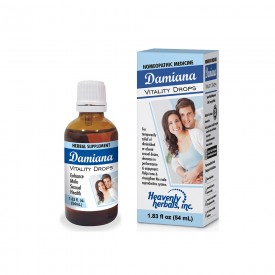DAMIANA VITALITY HOMEOPATHIC DROPS - SUPPORTS ENERGY LIBIDO AND VITALITY