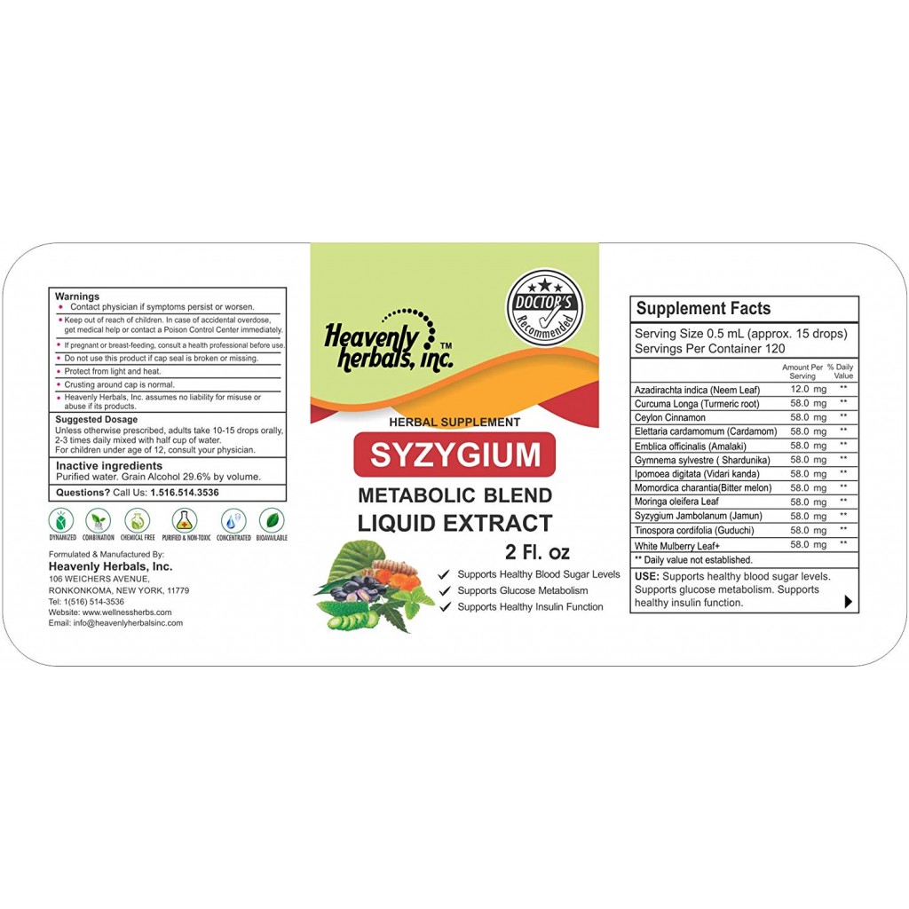 Syzygium Metabolic Blend Drops